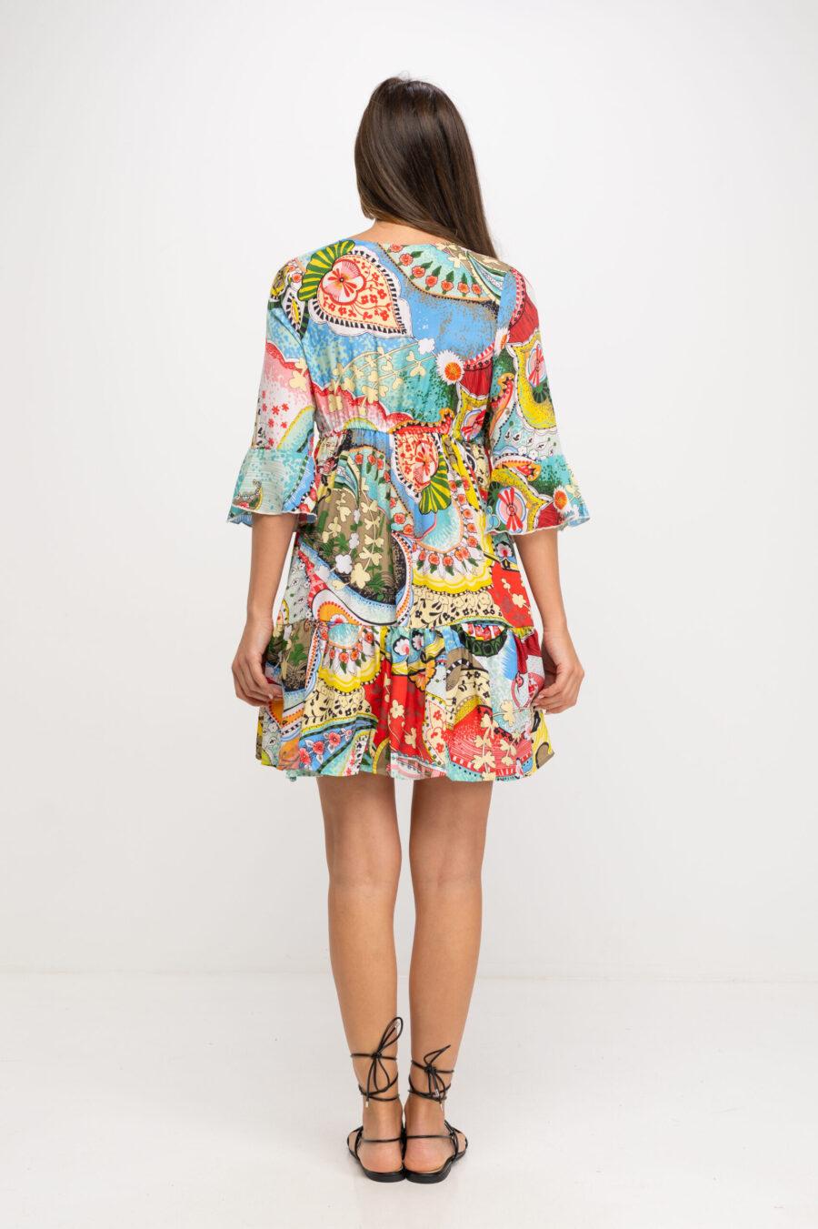 peace&love by calao VESTIDO ESTAMPADO CORTO Los más vendidos