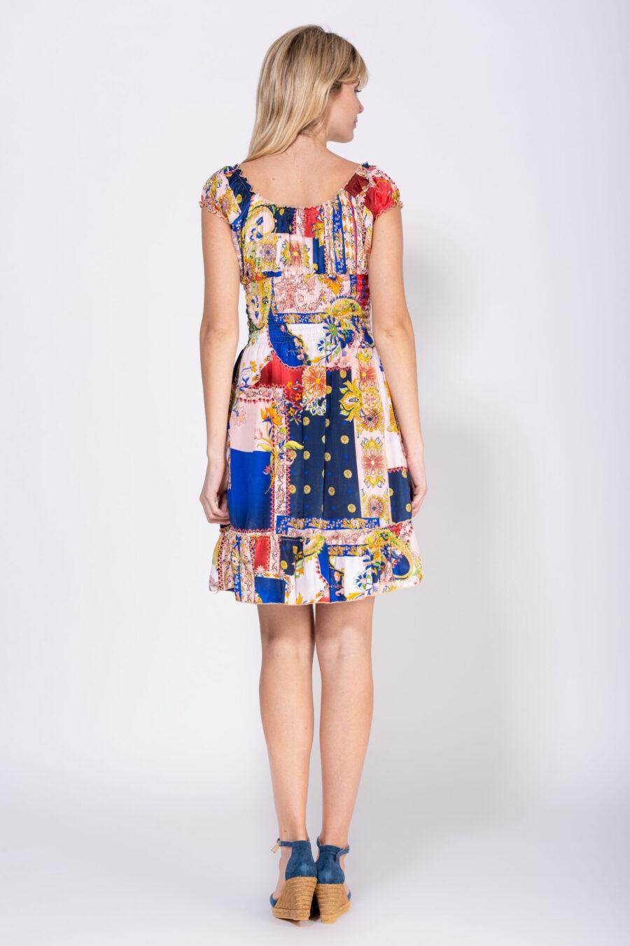 peace&love by calao VESTIDO CORTO ESTAMPADO Ventas relámpago