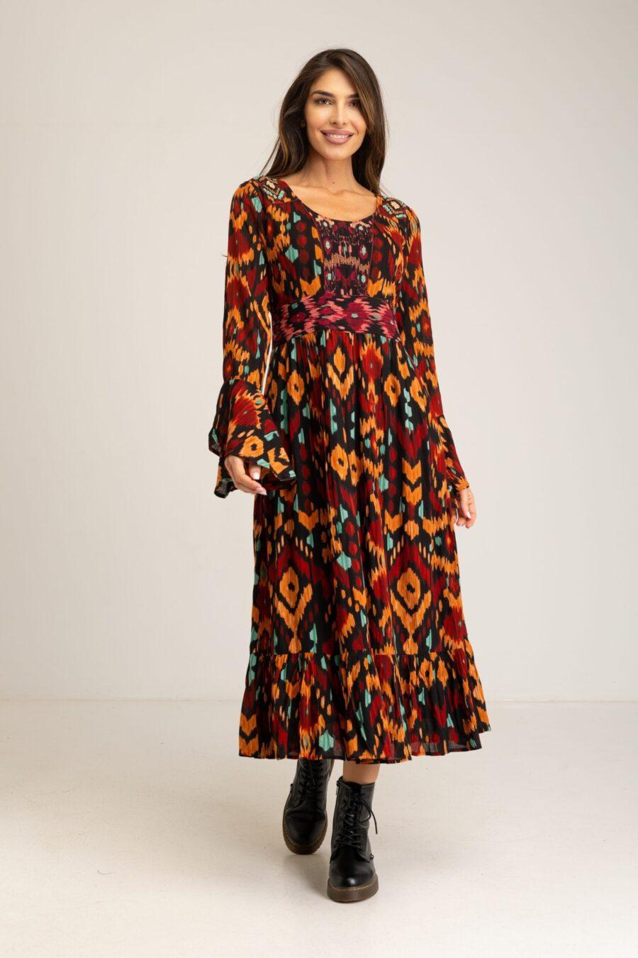 peace&love by calao VESTIDO ESTAMPADO PR3083V Liquidación