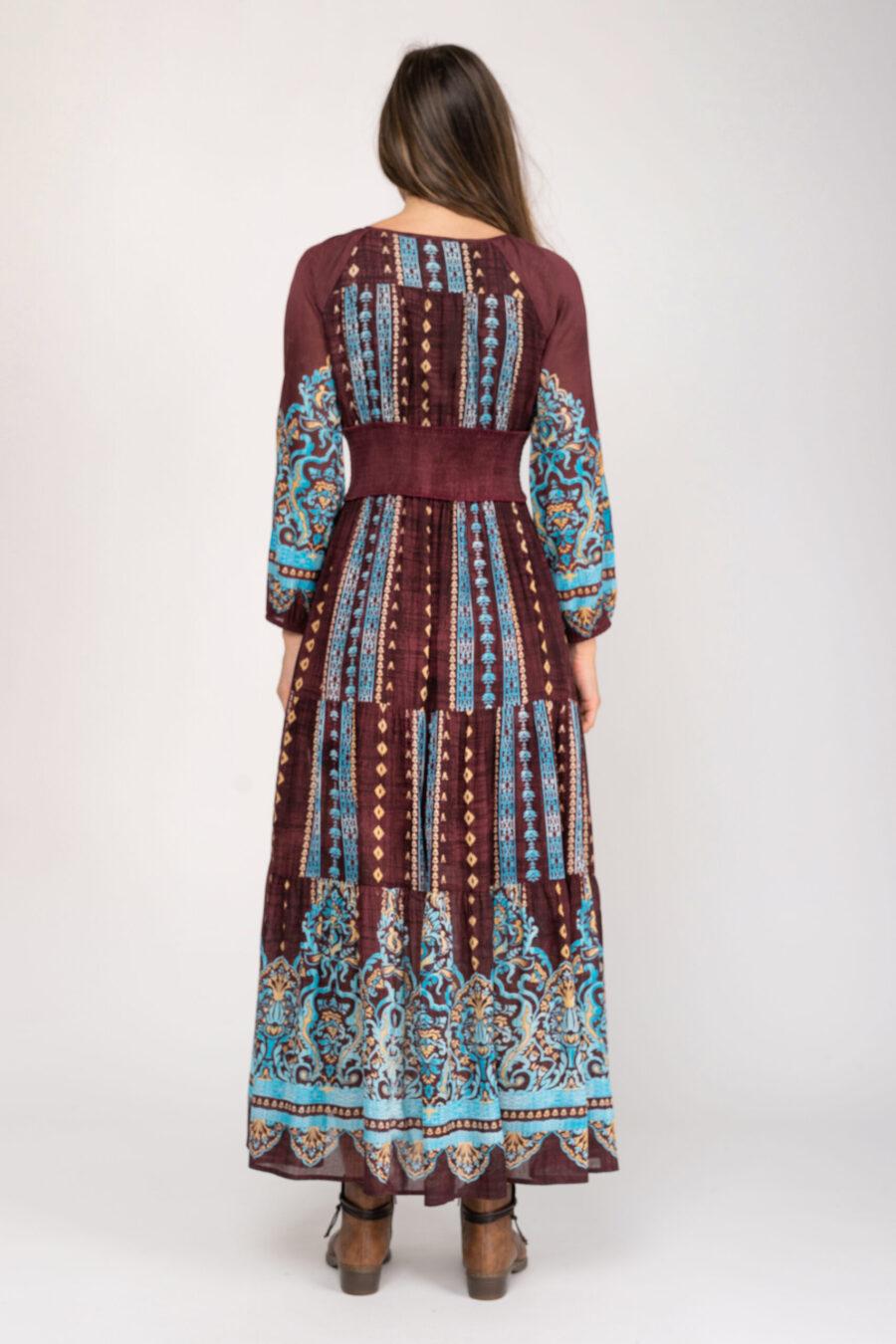 peace&love by calao VESTIDO ESTAMPADO PR3109V Mejor oferta