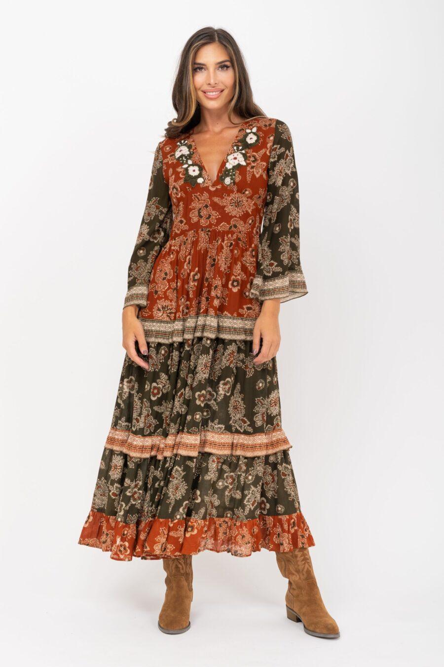 peace&love by calao VESTIDO CON VARIOS ESTAMPADOS PR3016V Rebajas top