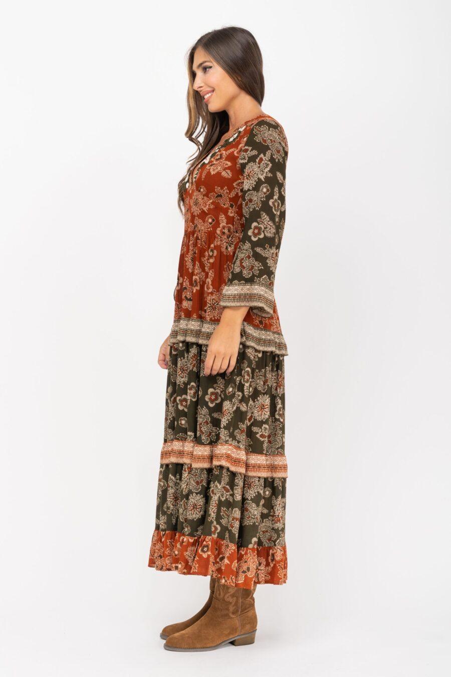 peace&love by calao VESTIDO CON VARIOS ESTAMPADOS PR3016V Rebajas top