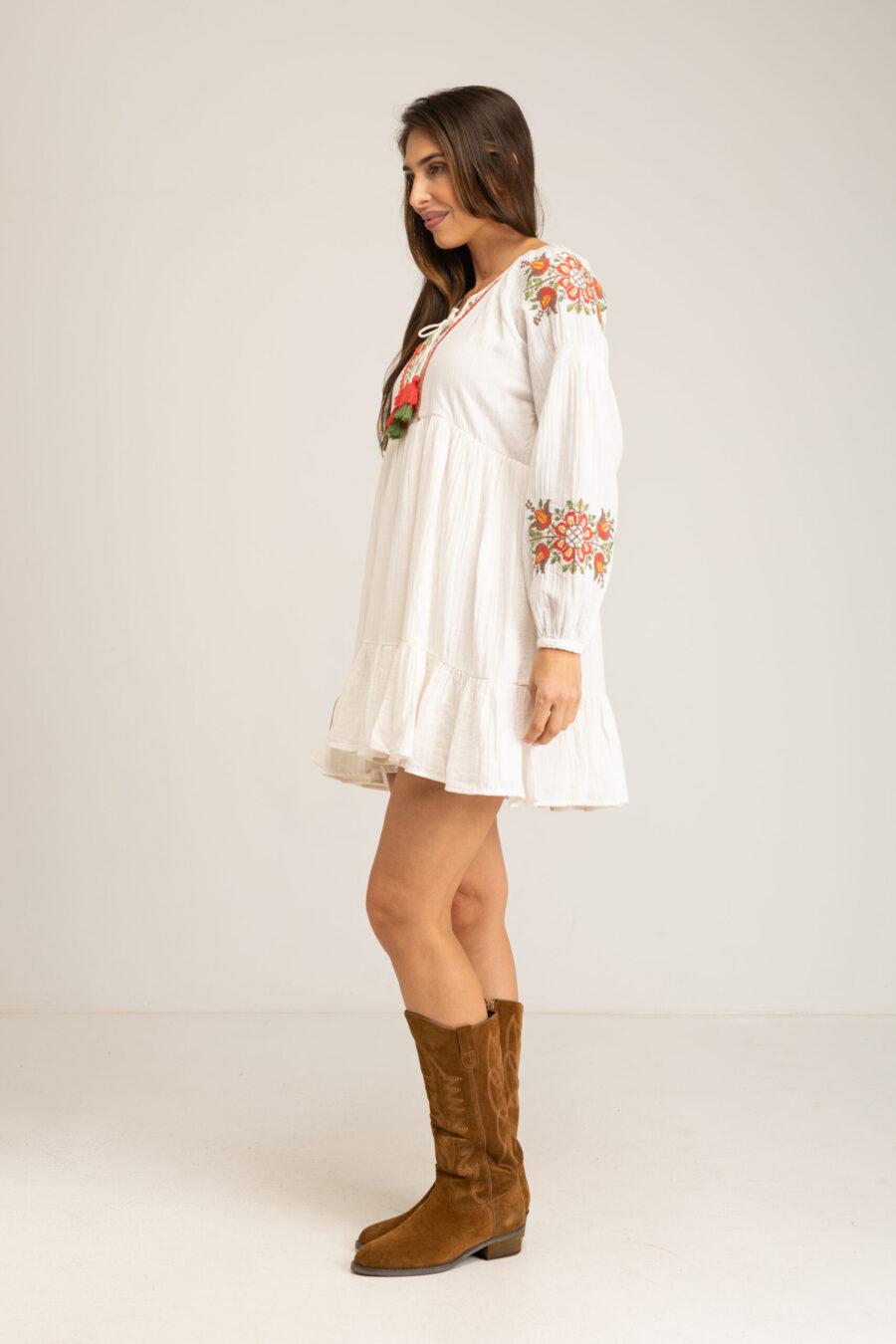 peace&love by calao VESTIDO LISO PR3089V ÚLTIMAS EDICIONES