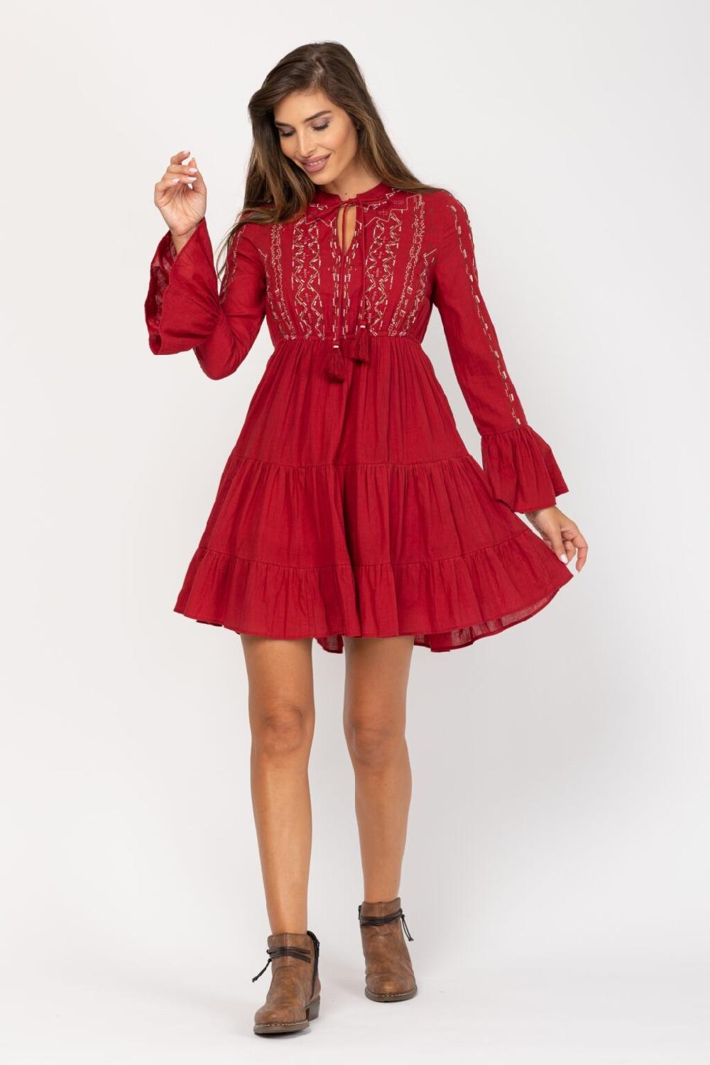 peace&love by calao VESTIDO LISO PR8227V Último día