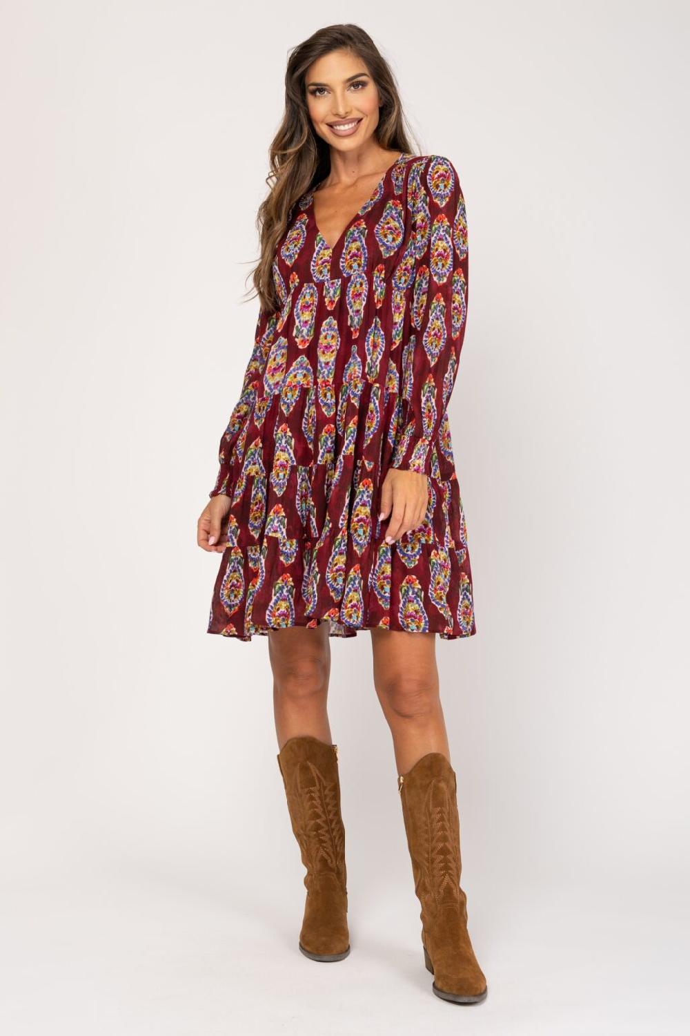 peace&love by calao VESTIDO ESTAMPADO PR8254V Precio de fábrica