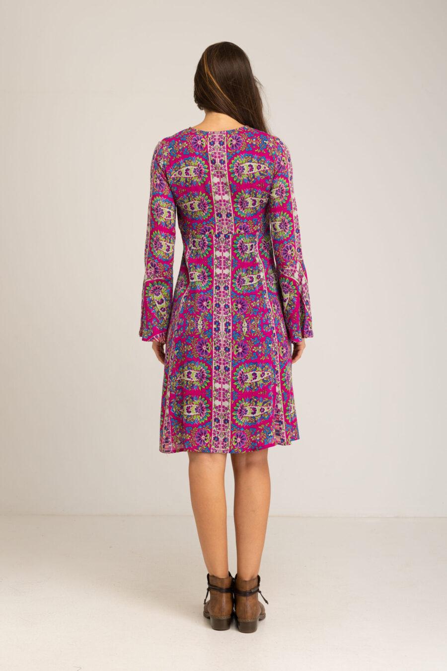 peace&love by calao VESTIDO ESTAMPADO PR3107V Promoción por tiempo limitado