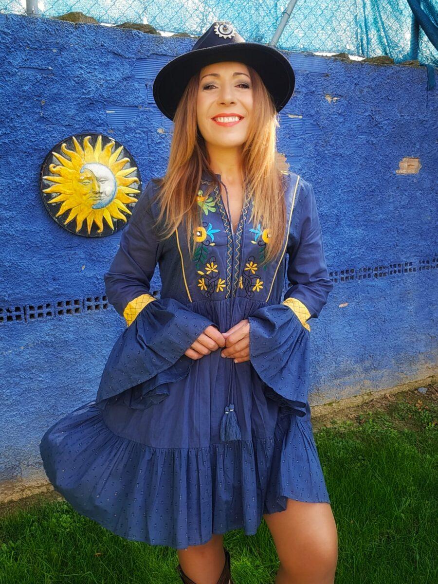 peace&love by calao VESTIDO LISO PR8223V Tienda de fábrica