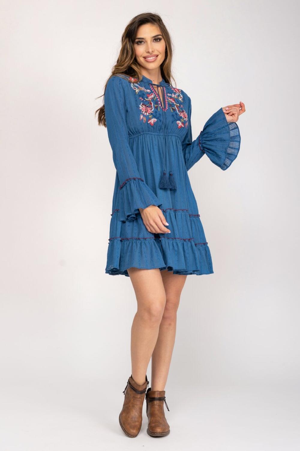 peace&love by calao VESTIDO LISO PR8079V Precios de Black Friday