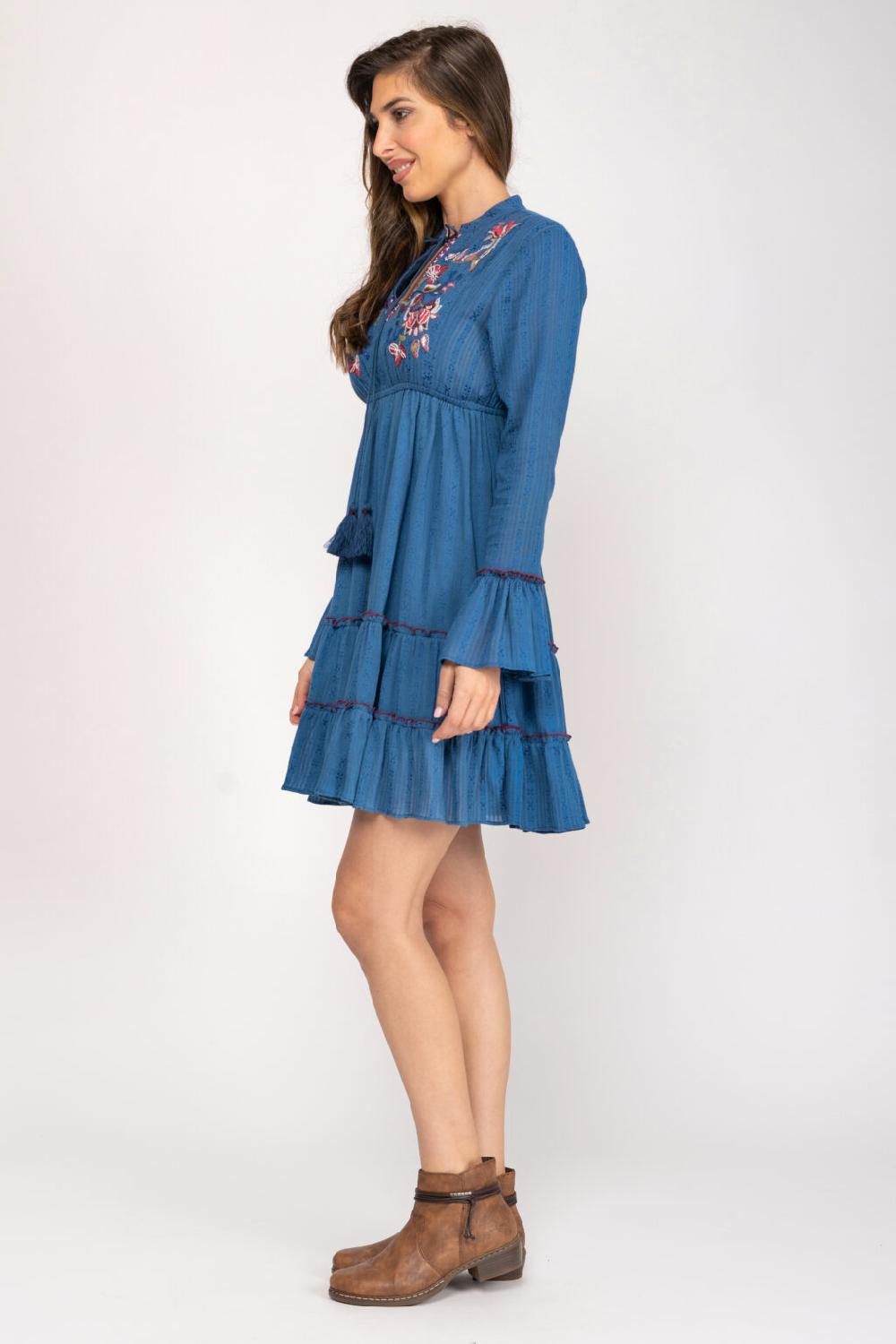 peace&love by calao VESTIDO LISO PR8079V Precios de Black Friday