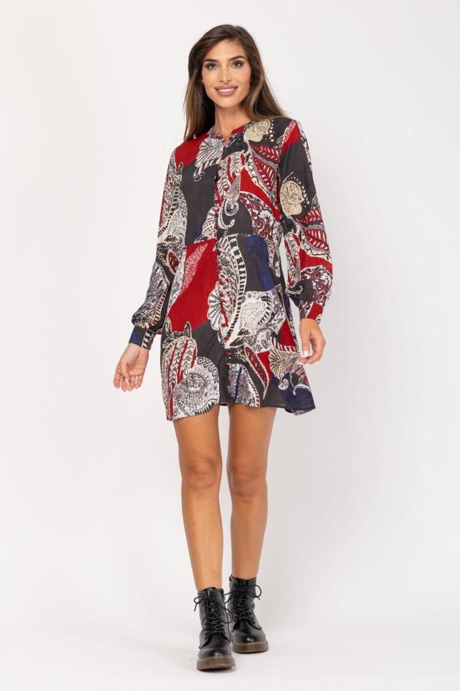 peace&love by calao VESTIDO ESTAMPADO IC8067V Libre de impuestos