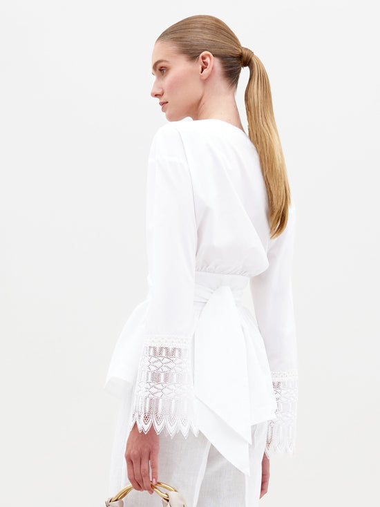 silvia tcherassi Blusa Saanvi Liquidación