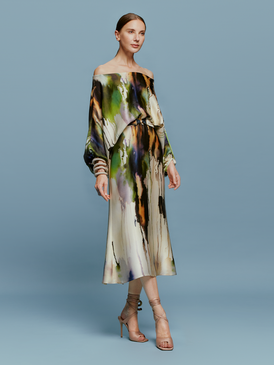 silvia tcherassi Vestido Kalani Precios de Black Friday