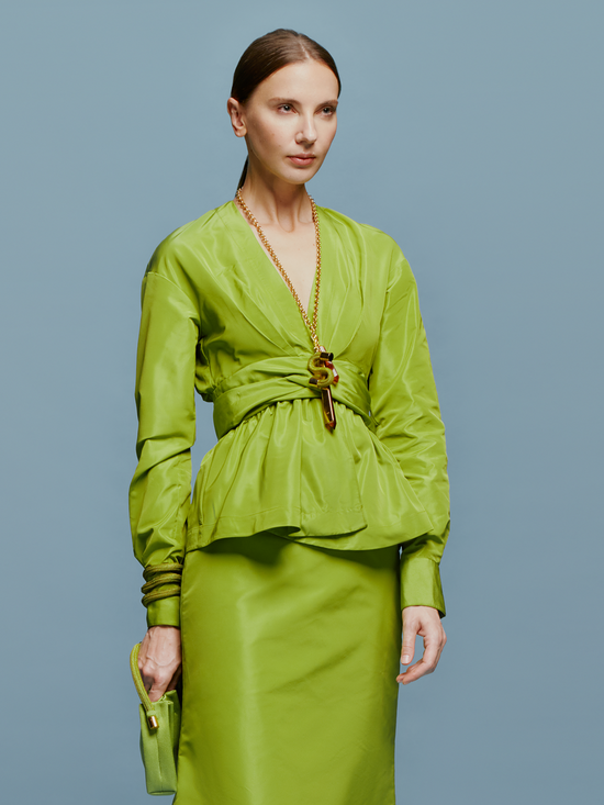 silvia tcherassi Blusa Saanvi En oferta