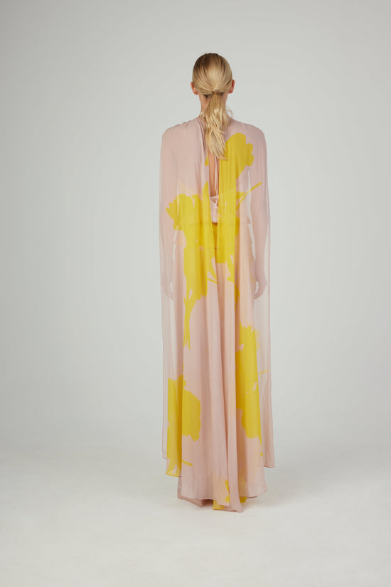 silvia tcherassi Vicenta Blouse Yellow Nude Envío gratis