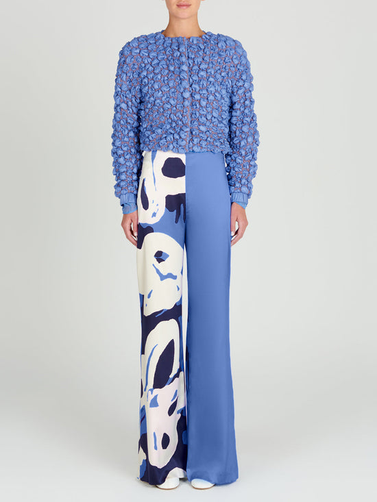 silvia tcherassi Andie Pant Celeste Bloom Descuentos del mes