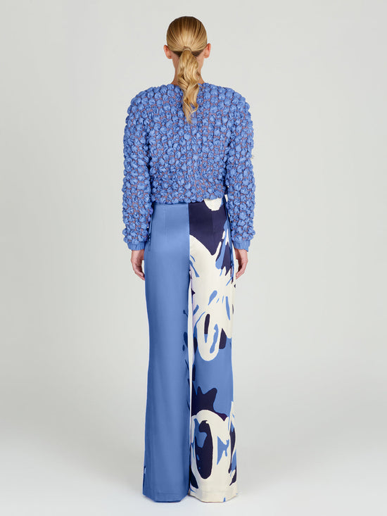 silvia tcherassi Andie Pant Celeste Bloom Descuentos del mes