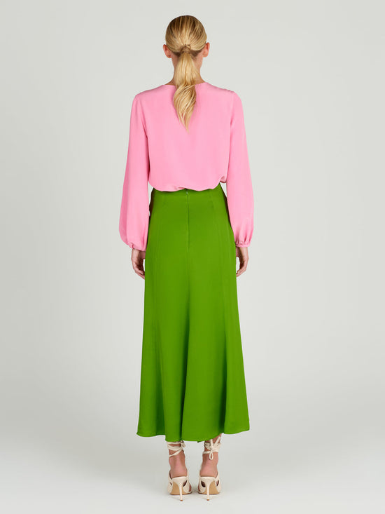 silvia tcherassi Merve Blouse Pink Grandes ahorros