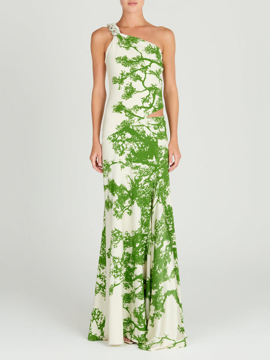 silvia tcherassi Nix Dress Green Cyprus Outlet