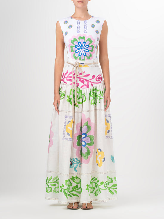 silvia tcherassi Bella One Piece Multicolor Floral Print Tienda