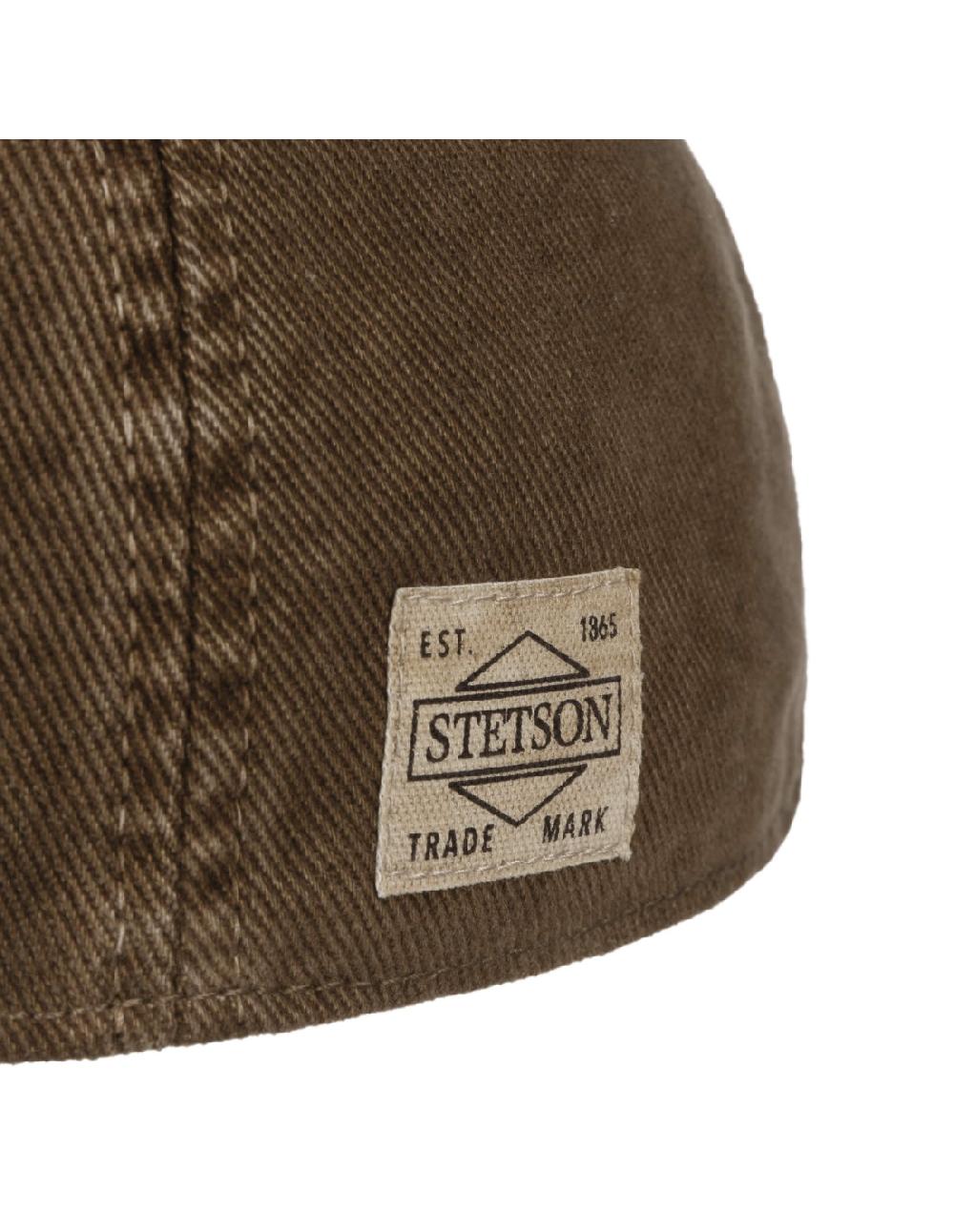 sombreros albero Gorra Texas Soft Cotton Marrón de Stetson Última moda