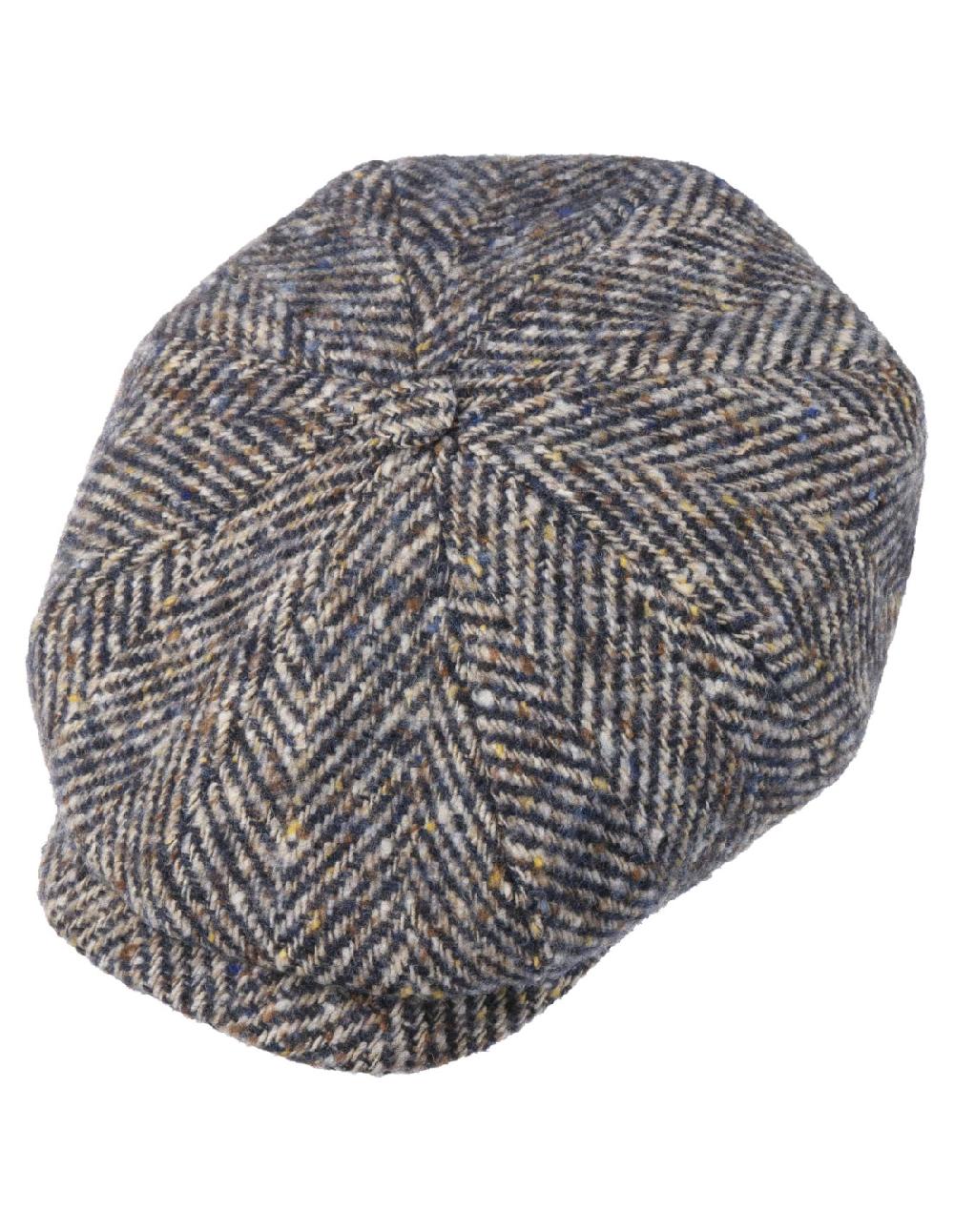 sombreros albero Gorra Hatteras Herringbone WV Gris Envío internacional gratuito