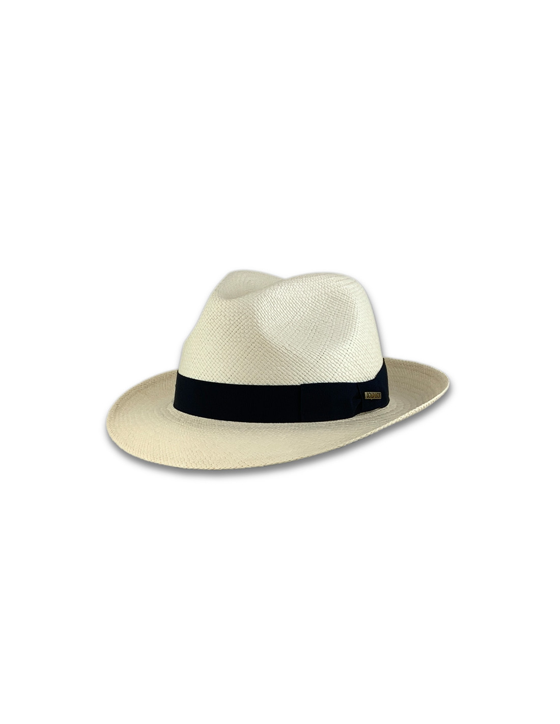 sombreros albero Sombrero Panamá Travis Blanco cinta marino