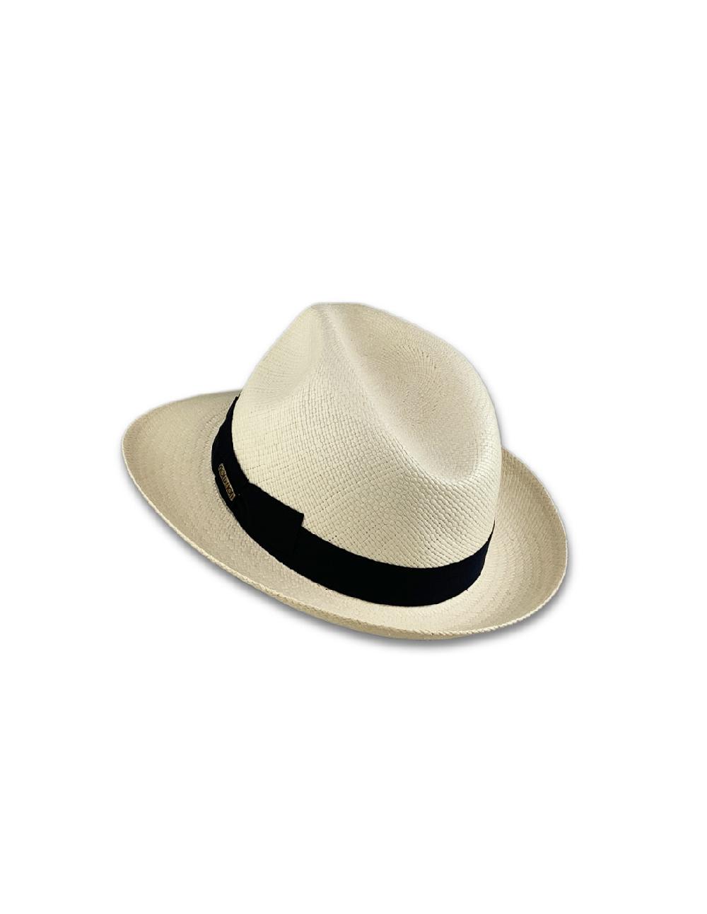 sombreros albero Sombrero Panamá Travis Blanco cinta marino Última moda