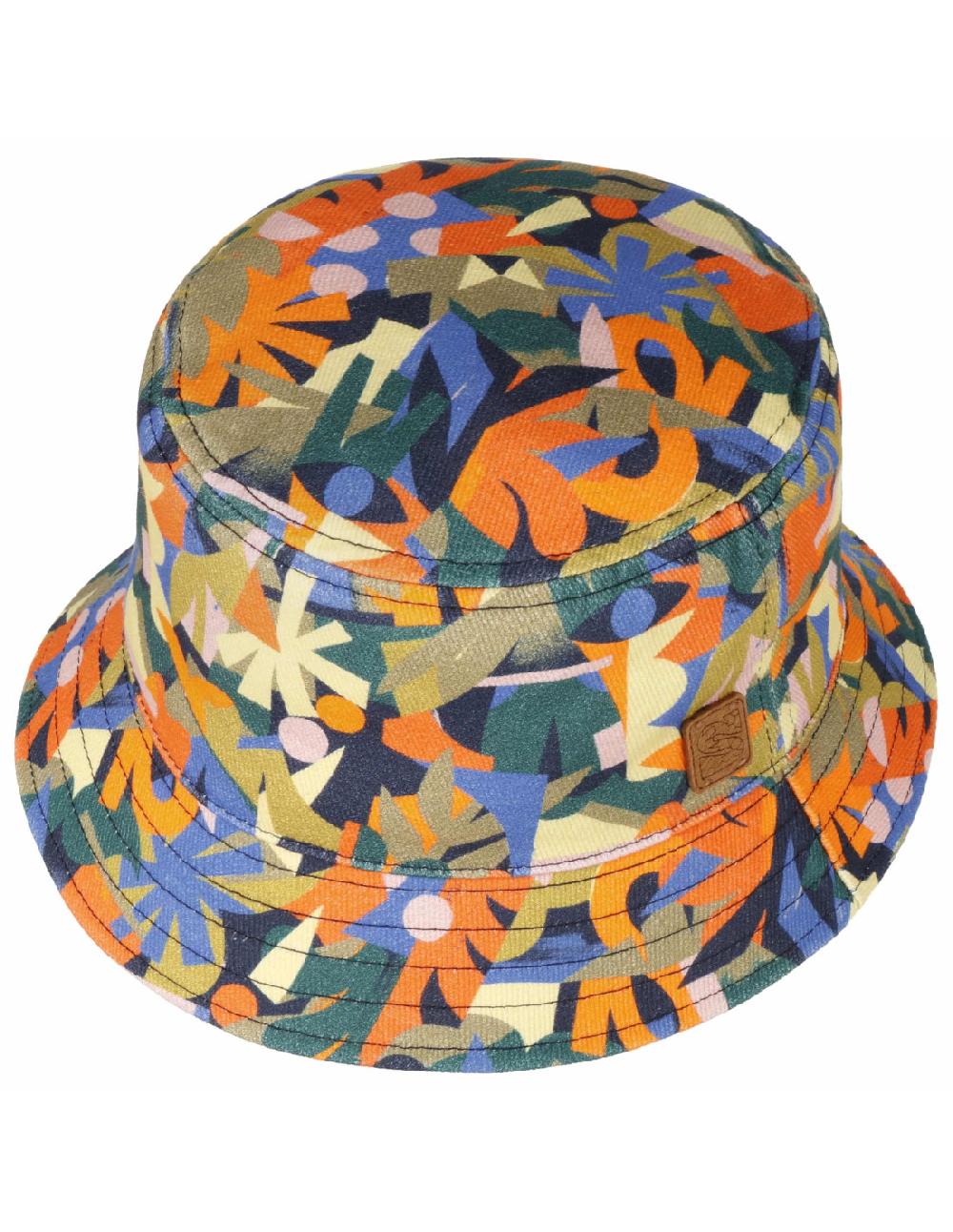sombreros albero Bucket Cotton Print Stetson X The Feebles Multicolor Gran oferta