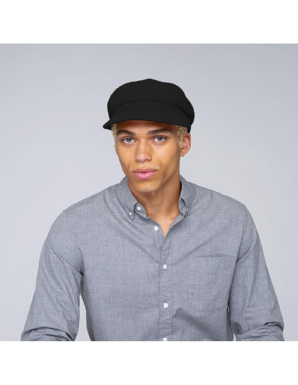 sombreros albero Gorra Wool Enfield Negra de Kangol Ventas relámpago