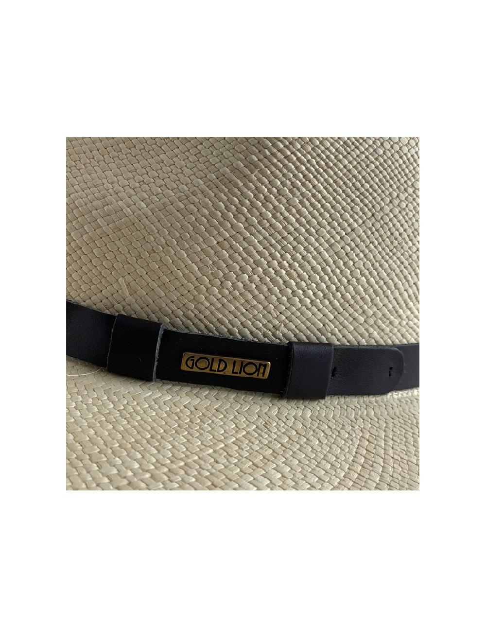 sombreros albero Sombrero Panama Miami Cinta Piel Solo hoy
