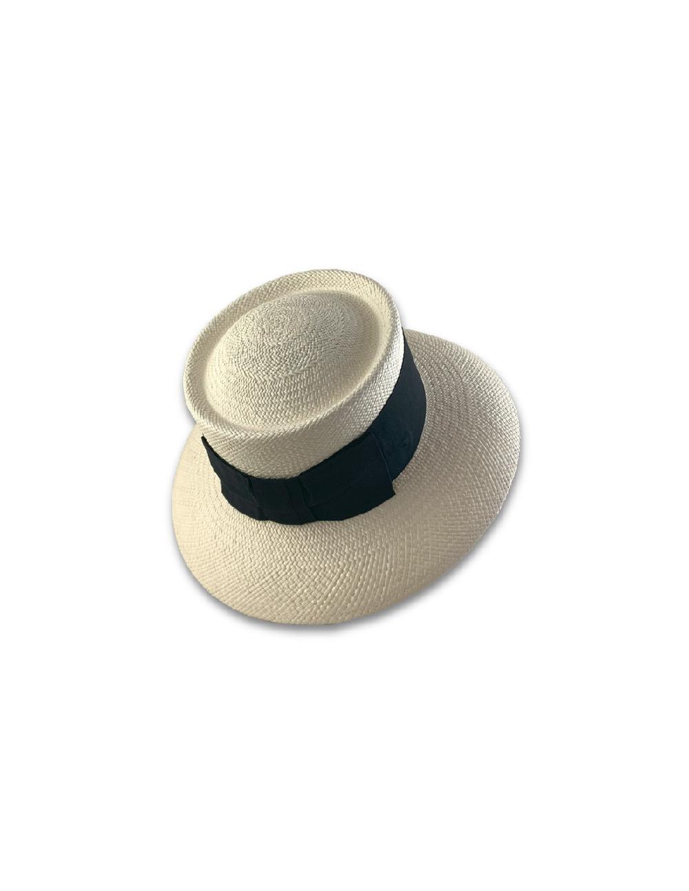 sombreros albero Sombrero Panama Norah Blanco Tienda de fábrica