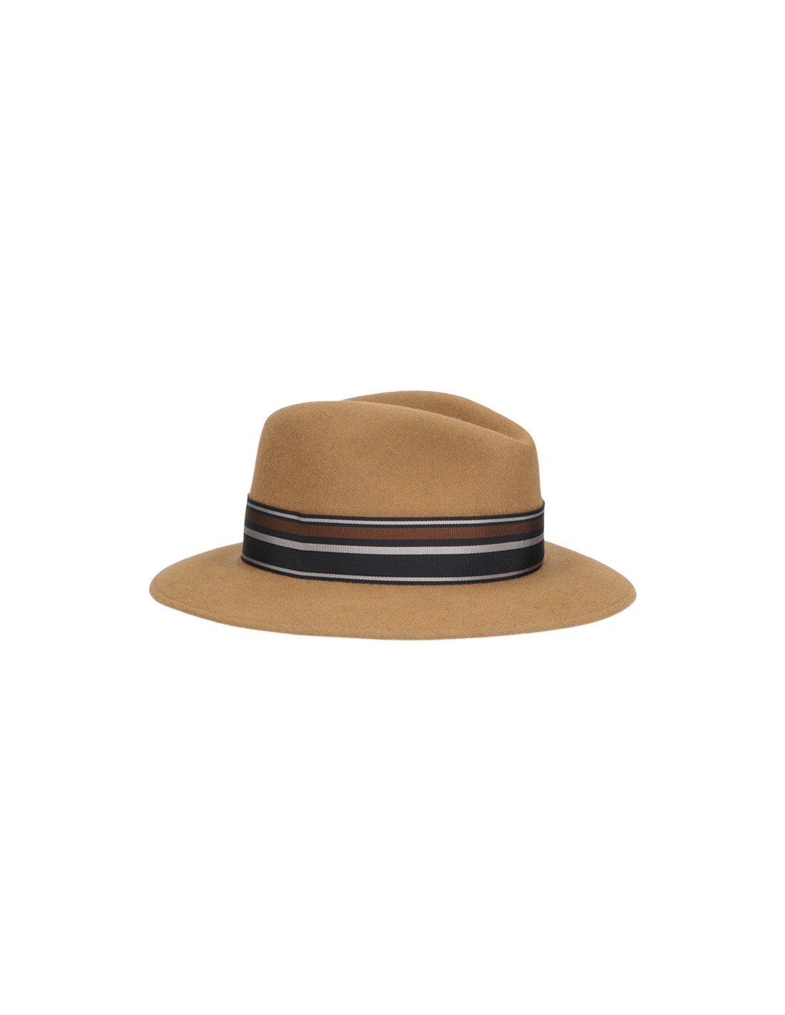 sombreros albero Sombrero Borsalino Alessandria Camel Cinta Rayada Oferta especial