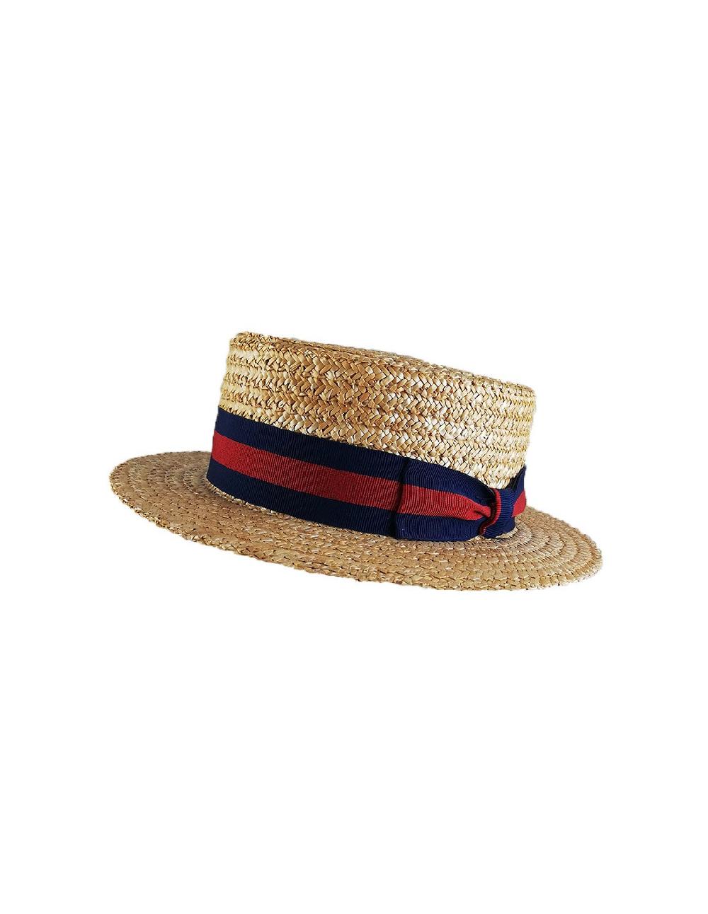 sombreros albero Sombrero Canotier Navy Superdescuento