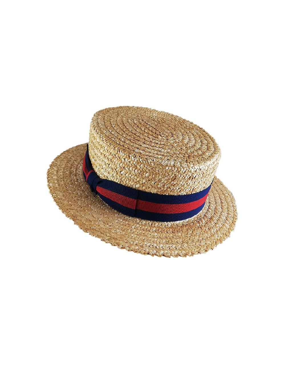 sombreros albero Sombrero Canotier Navy Superdescuento
