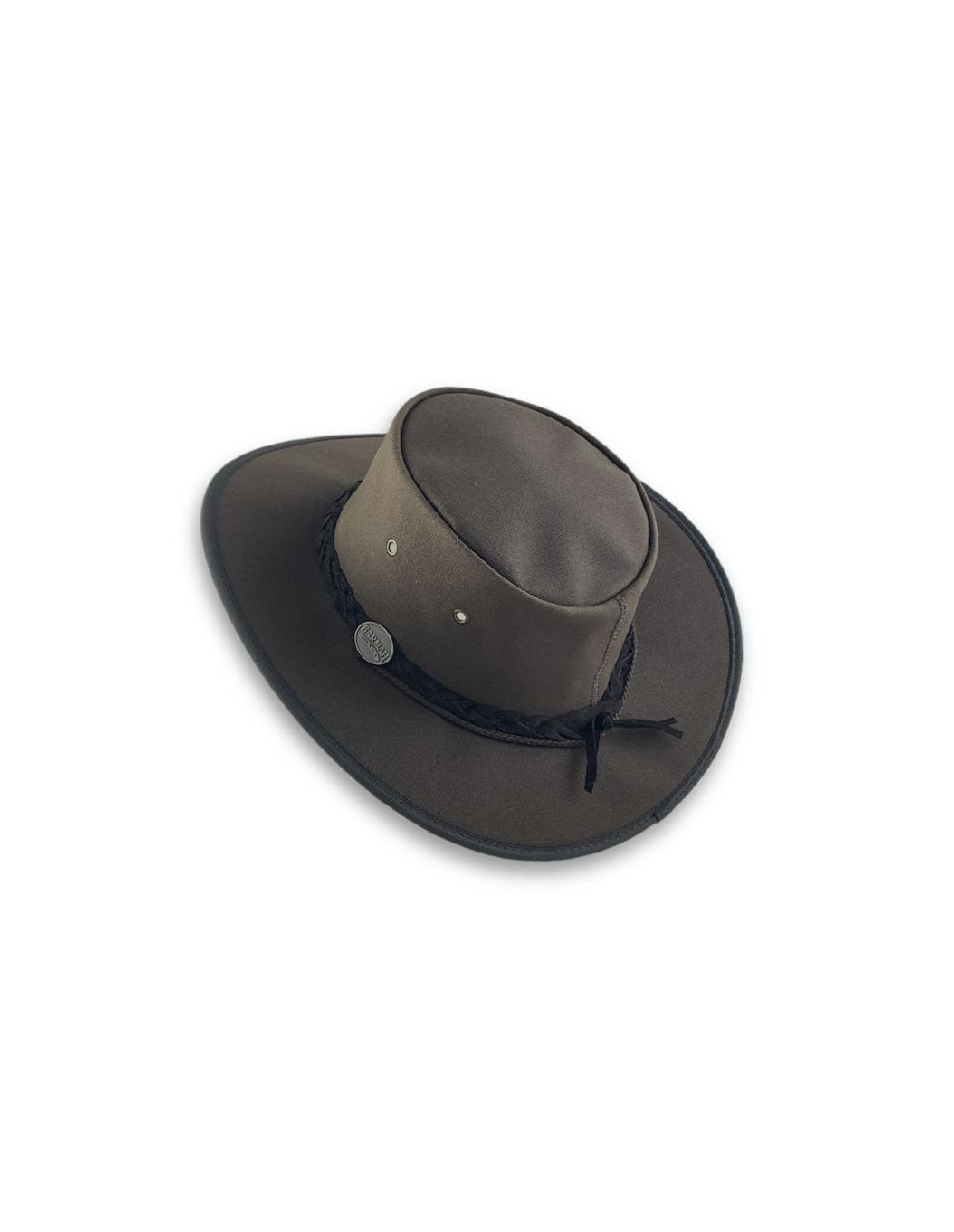 sombreros albero Sombrero Canvas Drover Oiled Marrón Tienda de fábrica