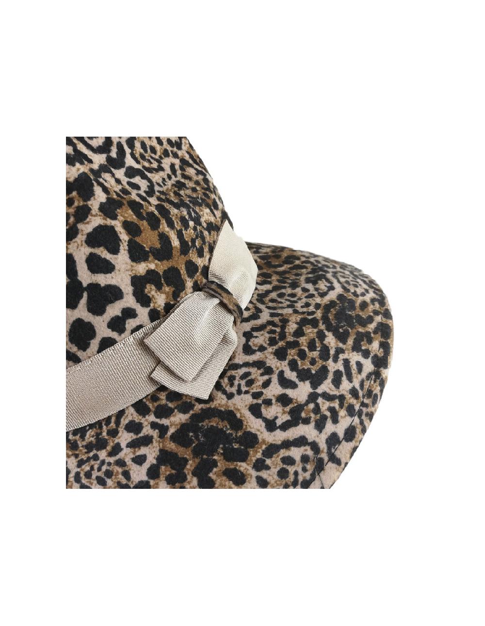 sombreros albero Sombrero Leonora Animal Print Rebajas baratas