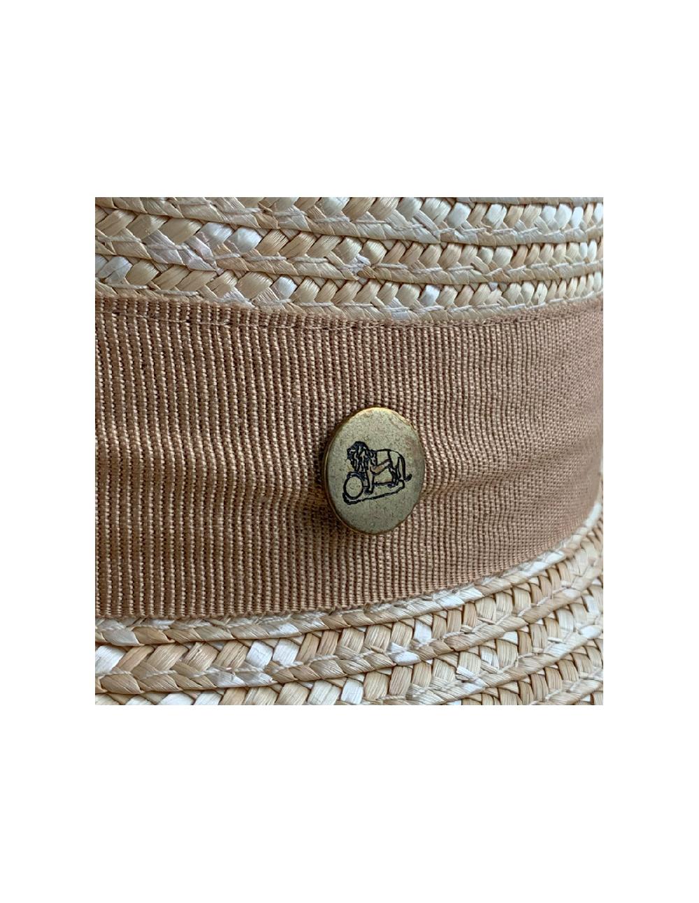 sombreros albero Sombrero Anaya Natural cinta Beige Ventas relámpago