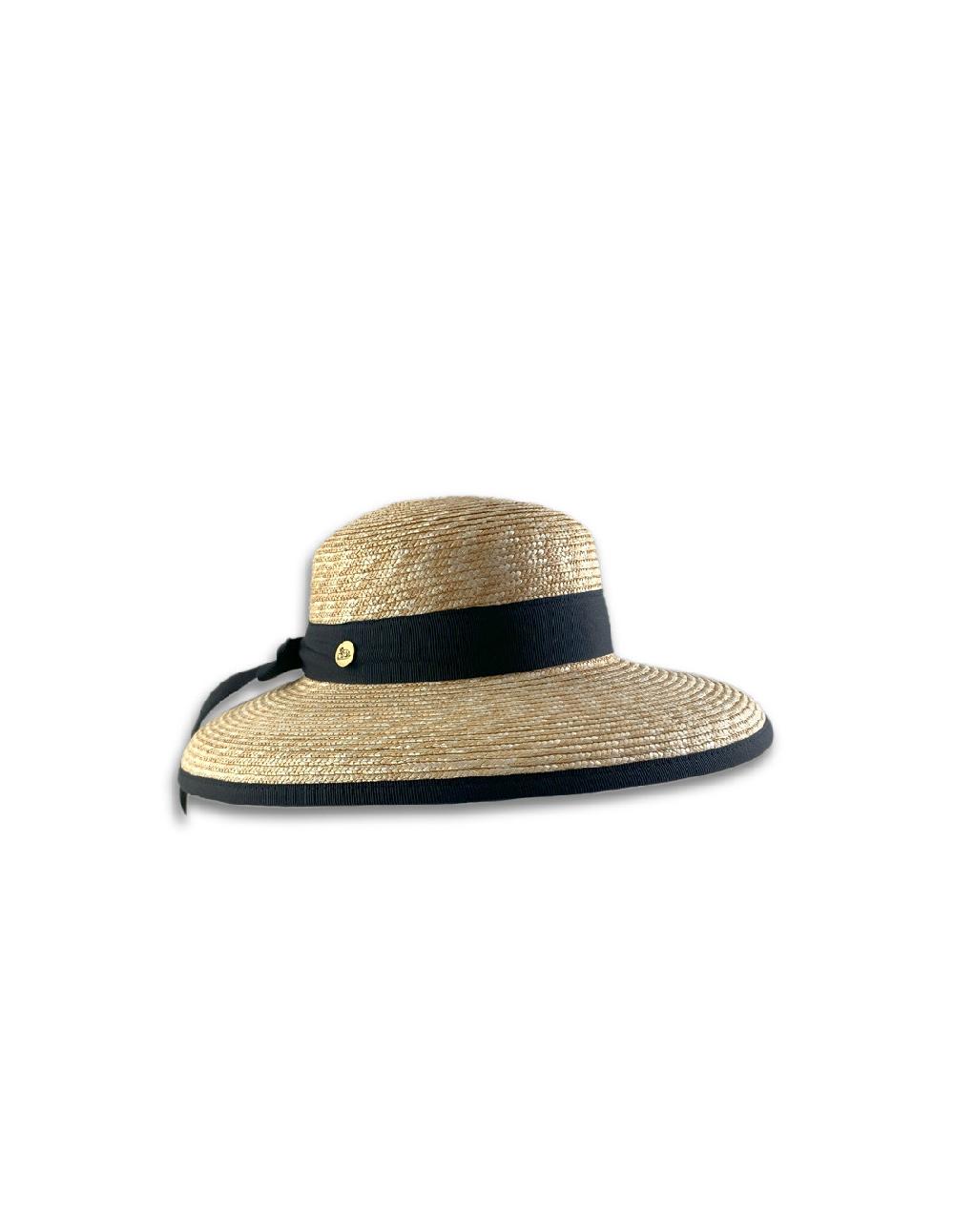 sombreros albero Sombrero Anaya Natural cinta Negra