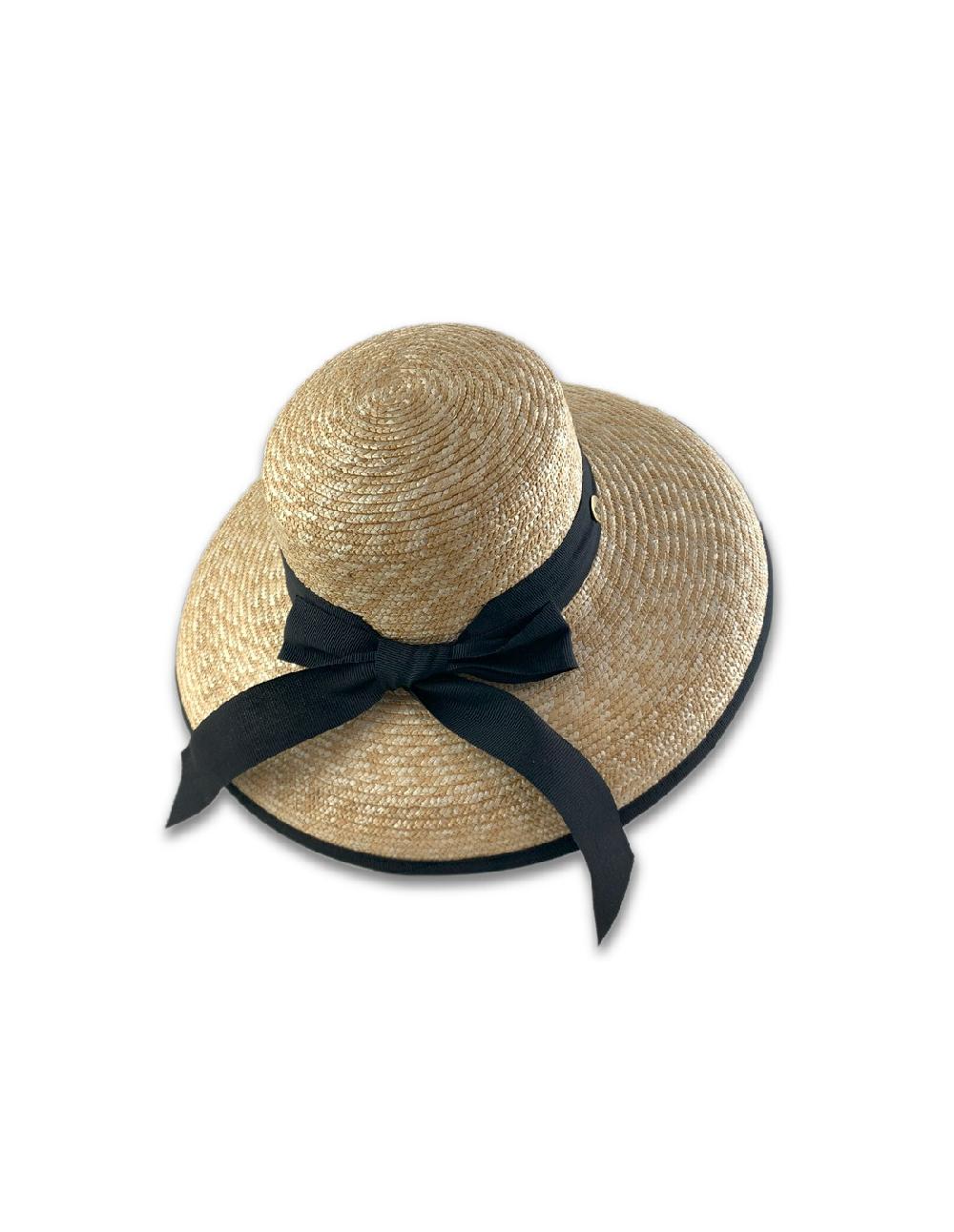 sombreros albero Sombrero Anaya Natural cinta Negra Descuento