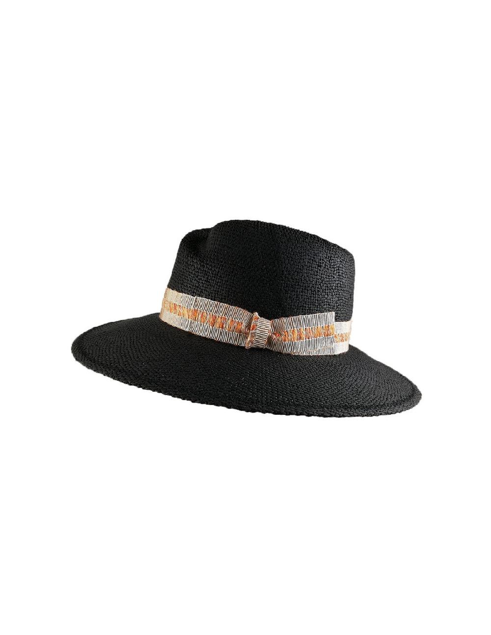 sombreros albero Sombrero Gyda Negro Mejor oferta