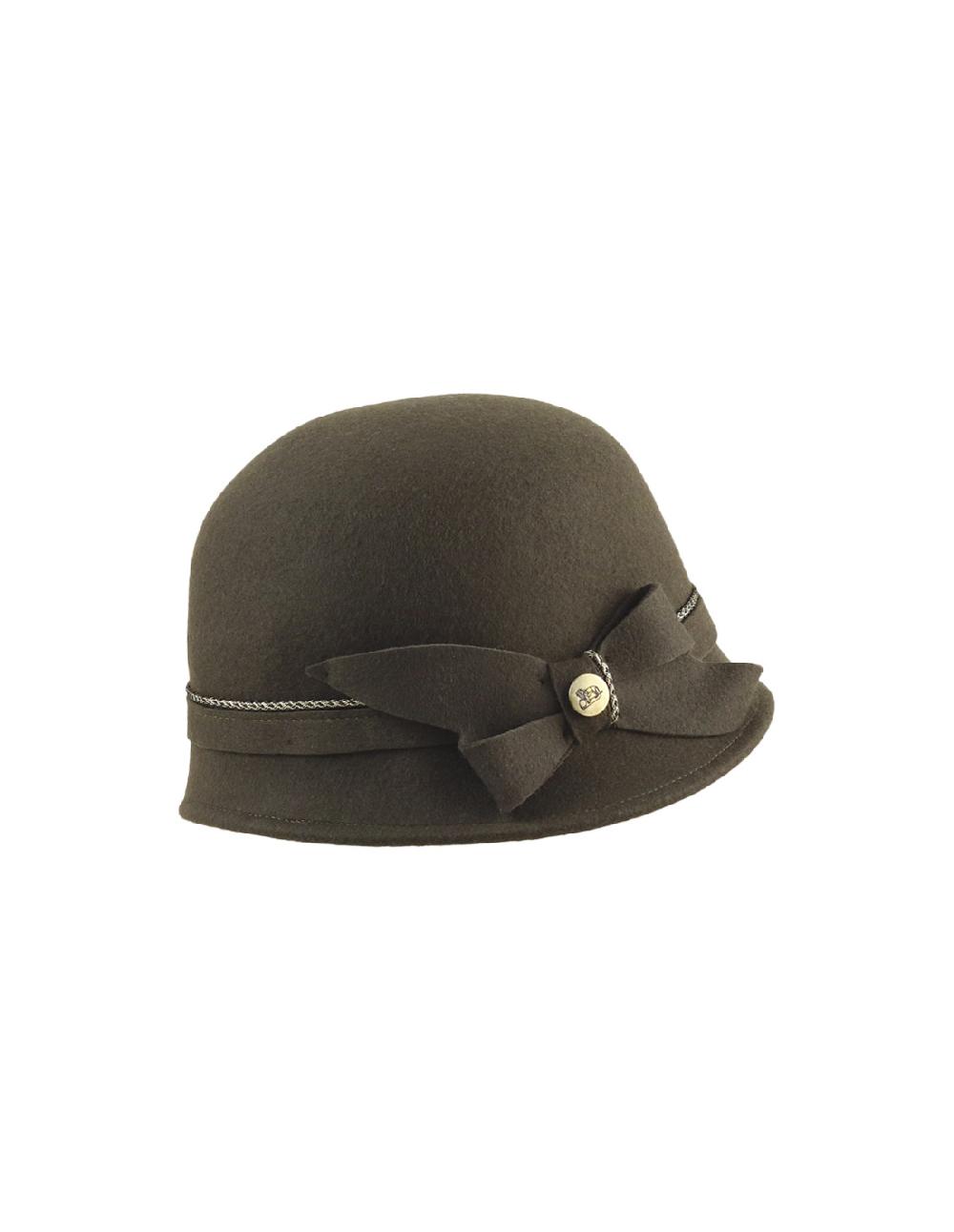 sombreros albero Sombrero Hilda Verde Hoja Envío internacional gratuito