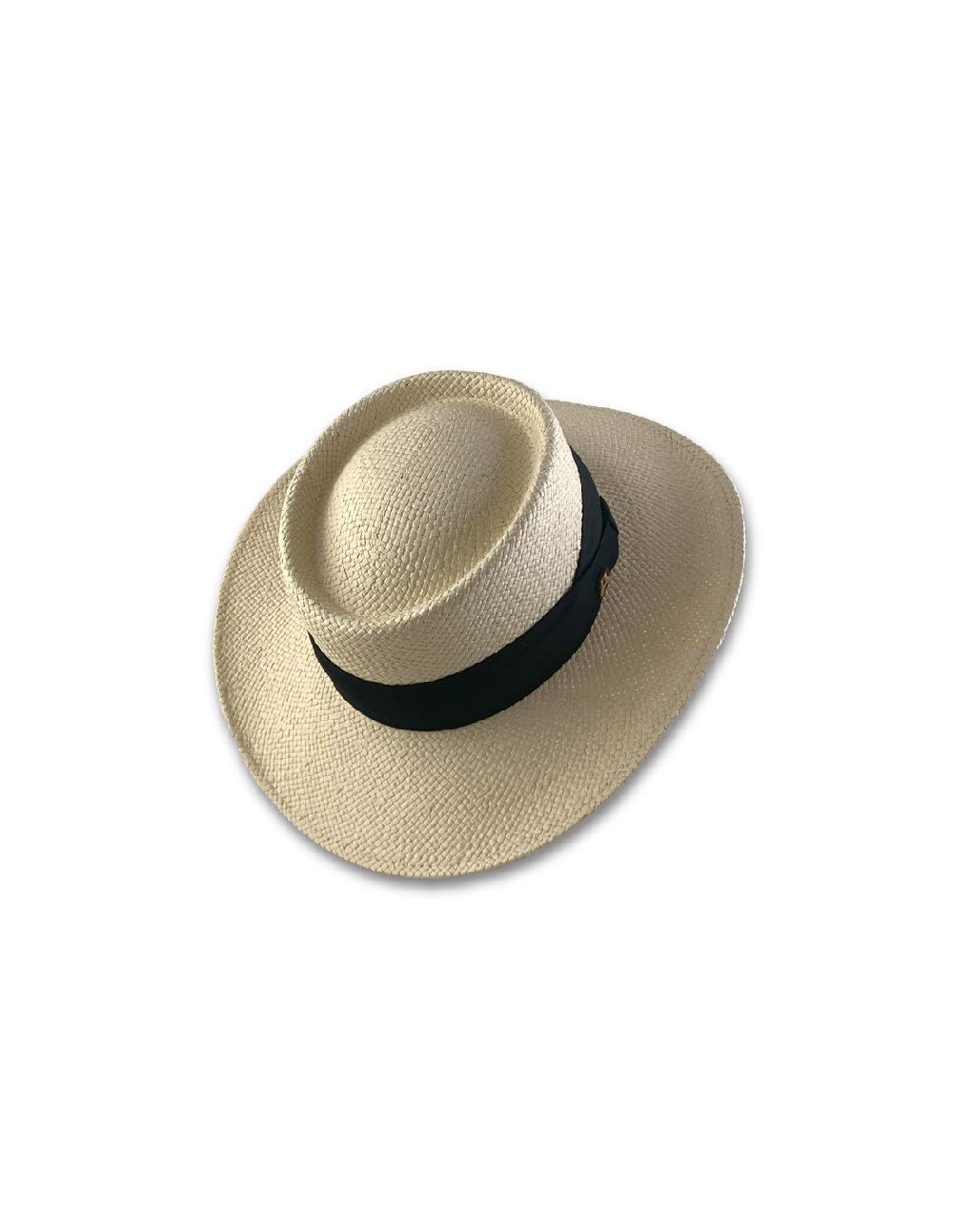 sombreros albero Sombrero Gambler Liso Natural Outlet online