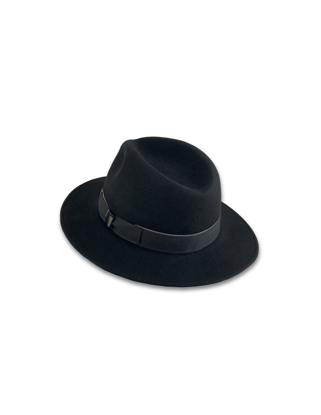 sombreros albero Sombrero Traveller Woolfelt Stetson Negro En oferta