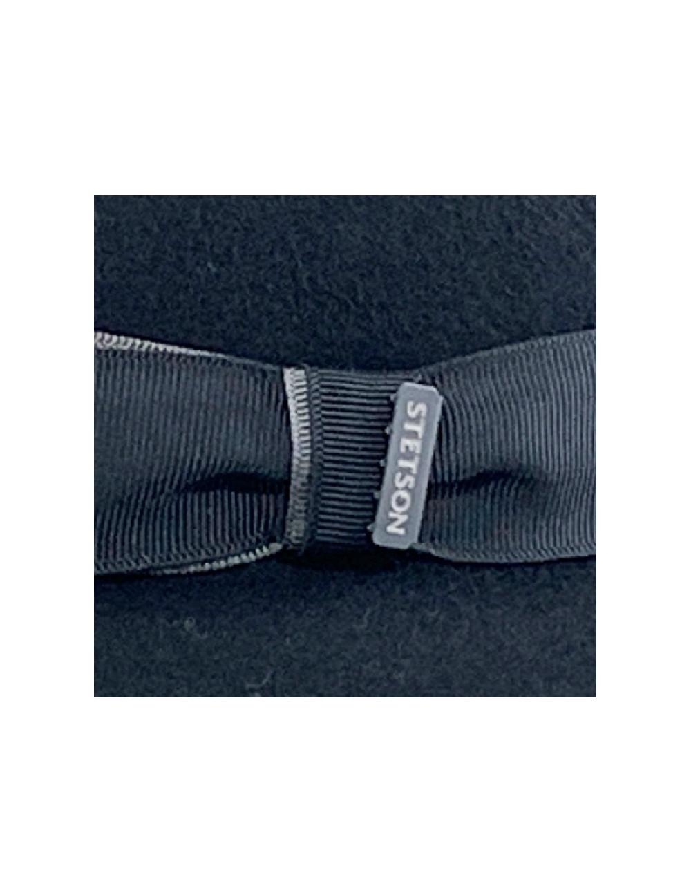 sombreros albero Sombrero Traveller Woolfelt Stetson Negro En oferta