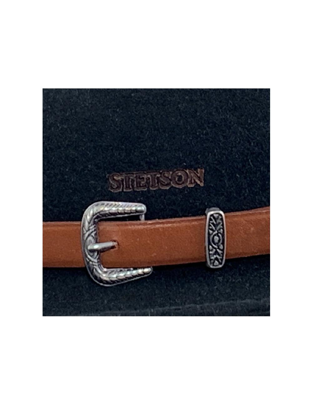 sombreros albero Sombrero Western Woolfelt Stetson Negro Gran oferta