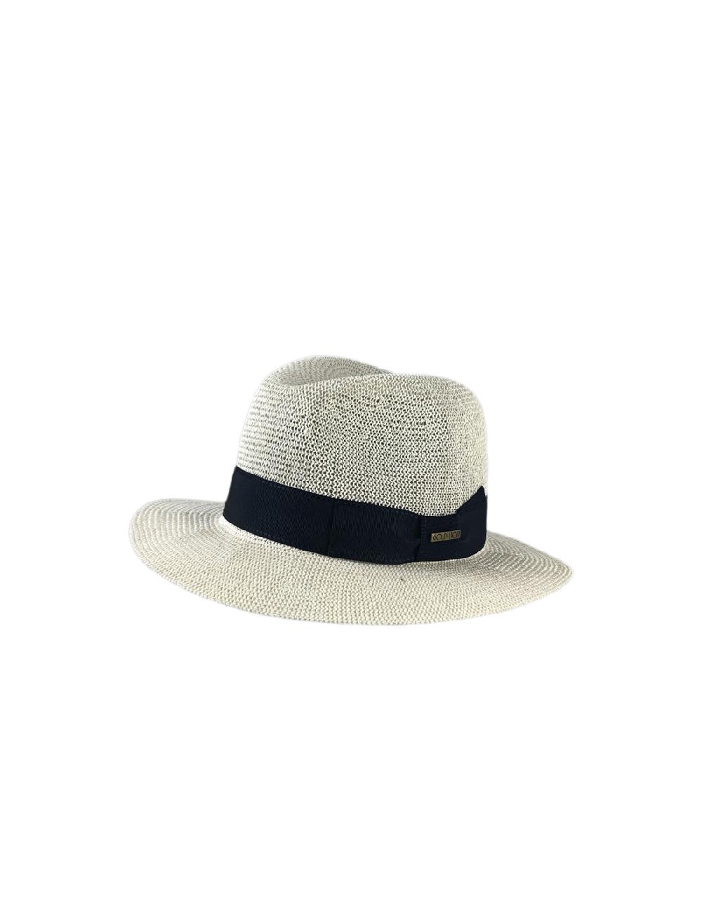 sombreros albero Sombrero Reinet Crema Cinta Negra