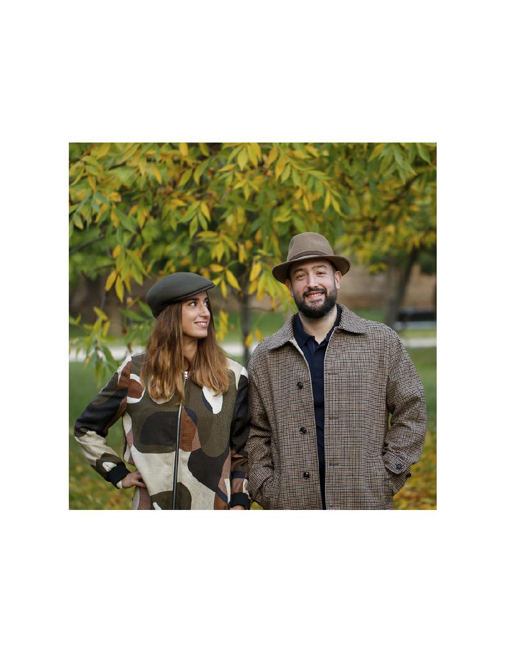 sombreros albero Sombrero Mansford Marrón Melange Promoción por tiempo limitado
