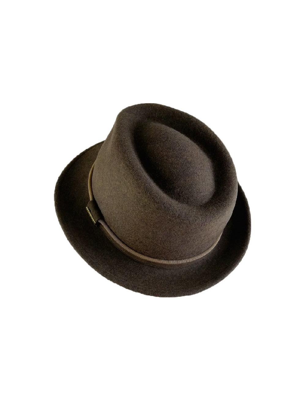 sombreros albero Sombrero Mansford Marrón Melange Promoción por tiempo limitado
