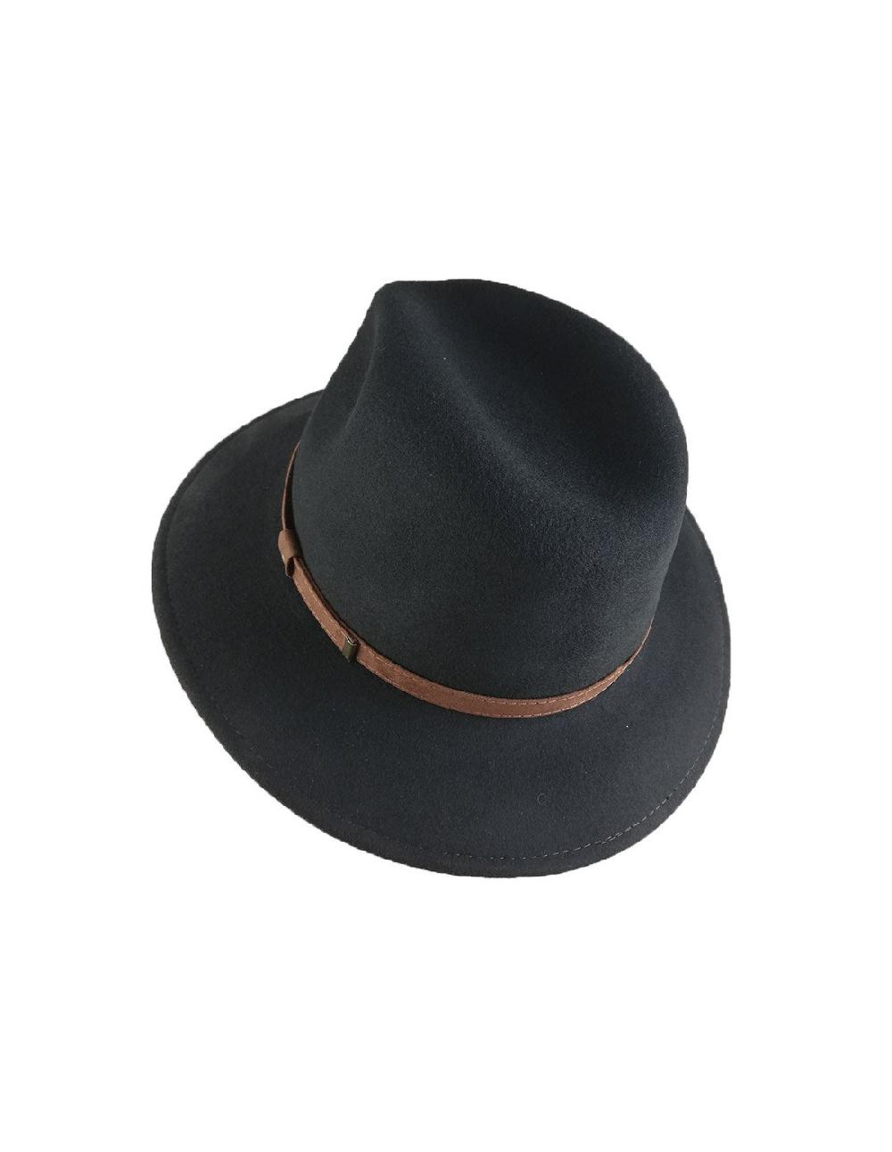 sombreros albero Sombrero Crushable Indy Negro Superdescuento