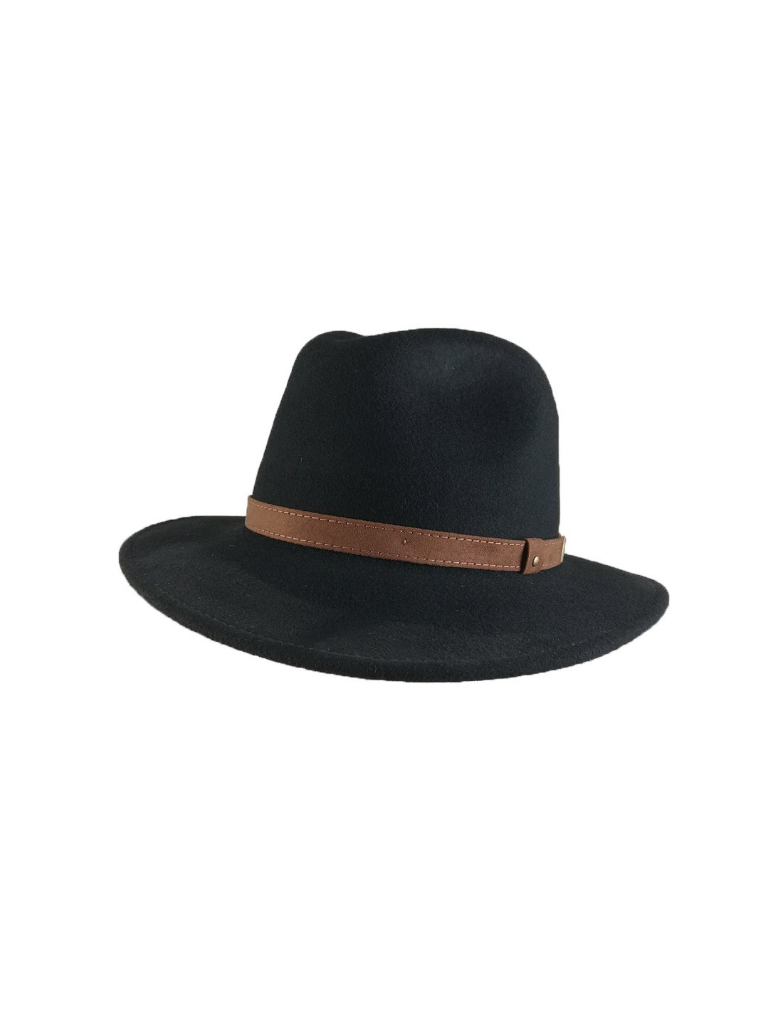 sombreros albero Sombrero Crushable Indy Negro Superdescuento